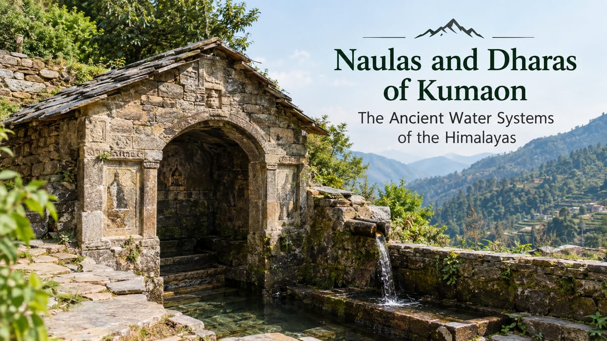 Naulas and Dharas of Kumaon