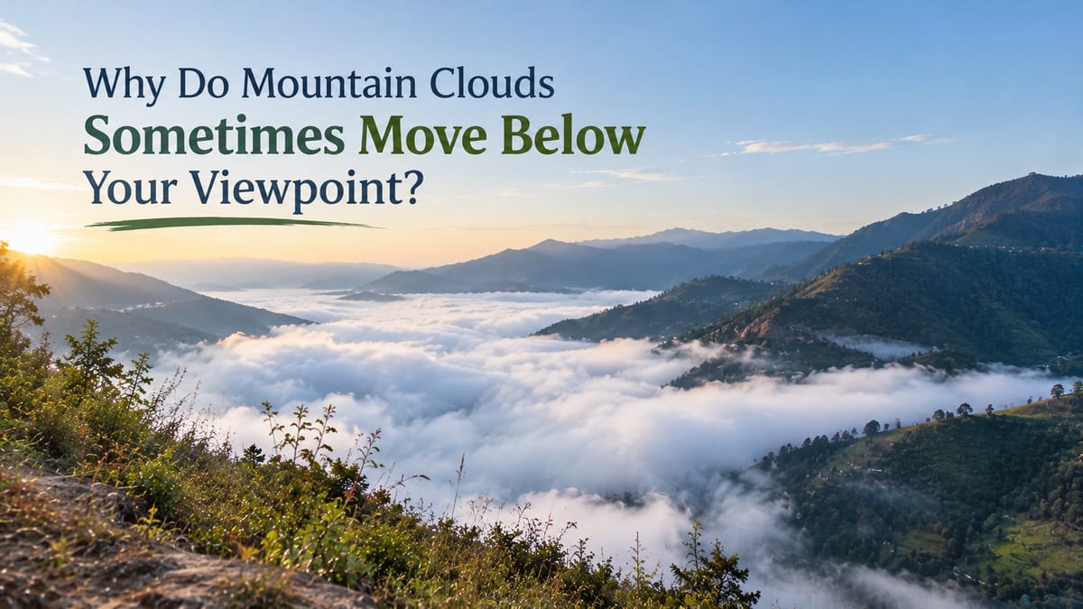 mountain clouds